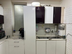 Kitchen in 4 BHK Builder Floor at New Friends Colony – for Sale