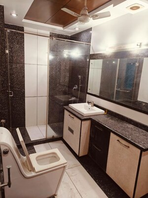 Kitchen in 4 BHK Builder Floor at New Friends Colony – for Sale