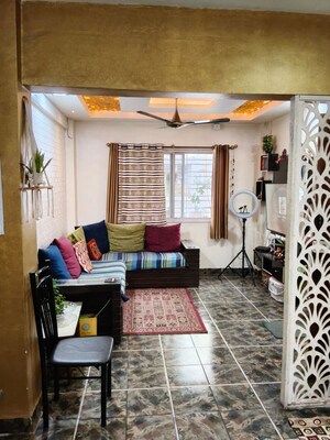 Bedroom in 1 BHK Apartment at Siddharth Nagar Phase 1, Aundh – for Rent