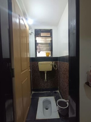 Bathroom in 1 BHK Apartment at Tilak Nagar Building, Tilak Nagar – for Rent