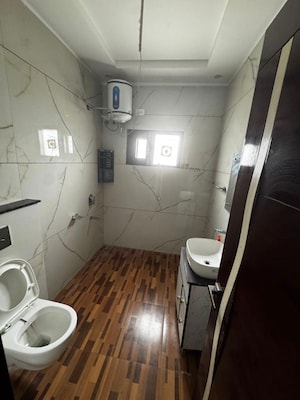 Bathroom in 2 BHK Builder Floor at Aerocity – for Rent