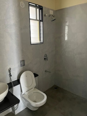Bathroom in 3 BHK Apartment at Nyati Era, Dhanori – for Rent