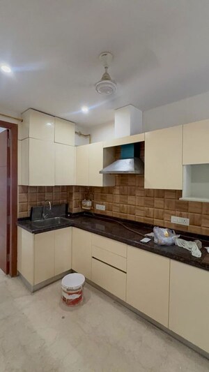 Kitchen in 3 BHK Builder Floor at Kalkaji – for Rent
