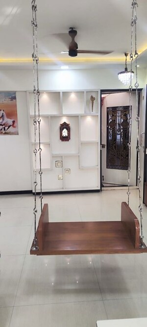 Bathroom in 2 BHK Apartment at Soham Tropical Lagoon, Ghodbunder Road – for Rent