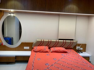 Bedroom in 2 BHK Apartment at Cosmos Jewels, Ghodbunder Road – for Rent