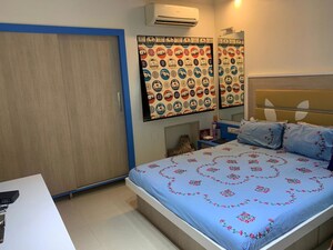 Bedroom in 2 BHK Apartment at Cosmos Jewels, Ghodbunder Road – for Rent