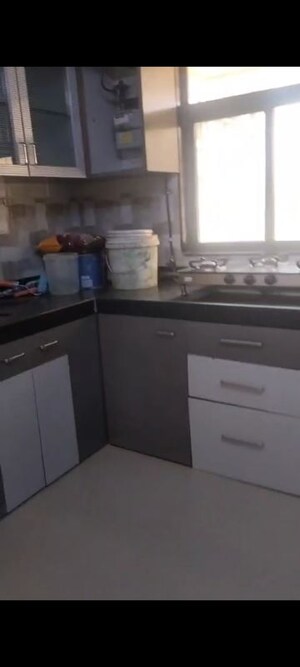 Kitchen in 2 BHK Apartment at Uma Sparta, Ghodbunder Road – for Rent