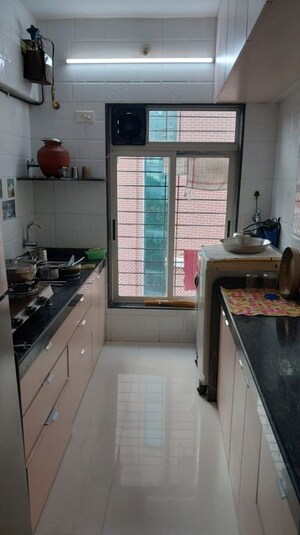 Kitchen in 1 BHK Apartment at Rishab Anton CHS, Kandivali West – for Rent