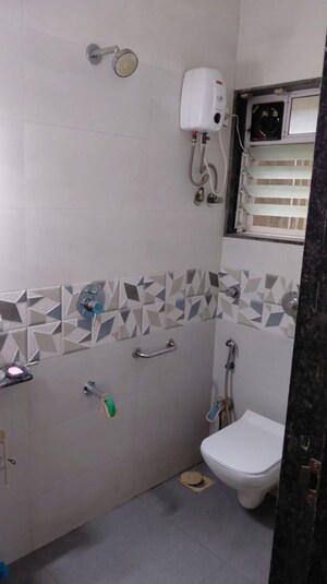 Bathroom in 1 BHK Apartment at Rishab Anton CHS, Kandivali West – for Rent