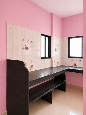 Kitchen in 1 BHK Apartment at Tingre Nagar – for Rent