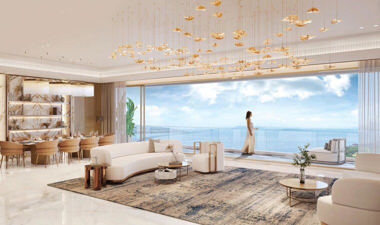 Exterior View, lodha-aureus 4 Bedroom 1509 Sq.Ft. Apartment In Sewri Mumbai 10622440