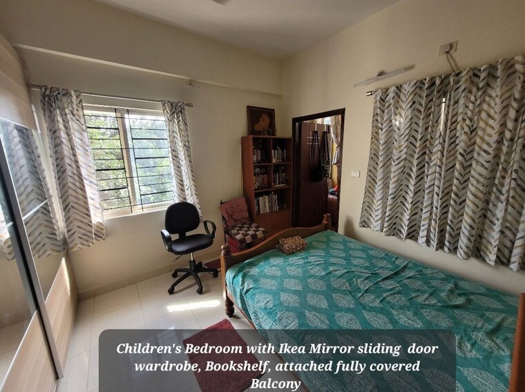 Bedroom, srk-gardens 3 Bedroom 1838 Sq.Ft. Apartment In Kudlu Gate Bangalore 10540717