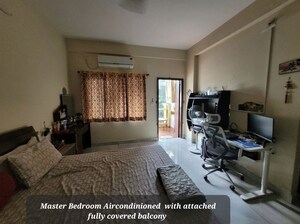 Master Bedroom in 3 BHK Apartment at SRK Gardens, Kudlu Gate – for Rent