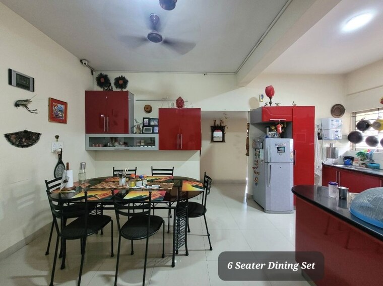 Dining area, srk-gardens 3 Bedroom 1838 Sq.Ft. Apartment In Kudlu Gate Bangalore 10540717