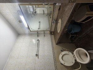 Bathroom in 2 BHK Apartment at Harshvardhan CHS Powai, Powai – for Rent