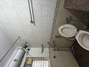 Bathroom in 2 BHK Apartment at Harshvardhan CHS Powai, Powai – for Rent