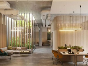 Living Room in  Office Space at Gold Craig, Mg Road – for Rent