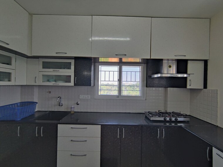 Kitchen, shree-sai-kuteer 2 Bedroom 1250 Sq.Ft. Apartment In Thanisandra Main Road Bangalore 10622479