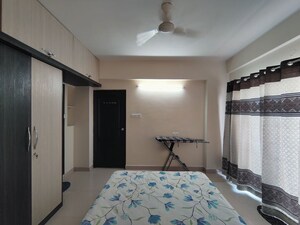 Bedroom in 2 BHK Apartment at Shree Sai Kuteer, Thanisandra Main Road – for Rent