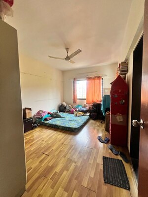 Bedroom in 3 BHK Apartment at Gera Emerald City, Kharadi – for Rent