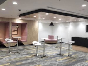 Living Room in  Office Space at Gold Craig, Mg Road – for Rent