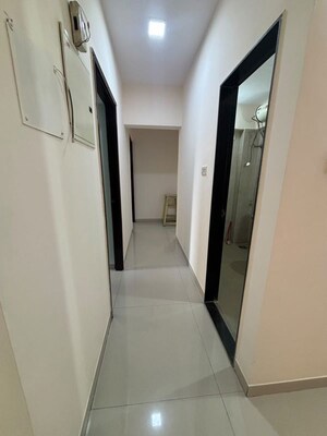 Building Lobby in 2.5 BHK Apartment at Runwal Garden City, Balkum Pada – for Sale