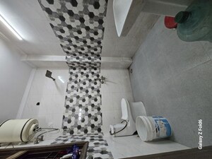 Bathroom in 2 BHK Builder Floor at Chattarpur – for Rent