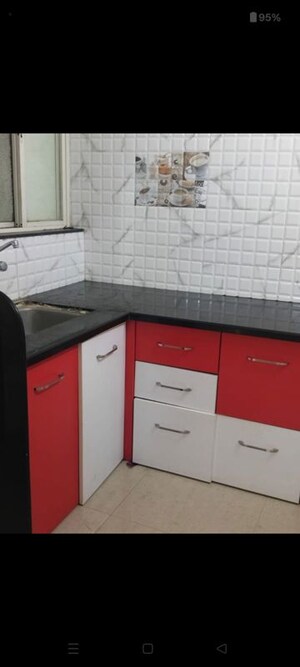 Kitchen in 2 BHK Apartment at Sanskruti Jardin, Baner – for Rent
