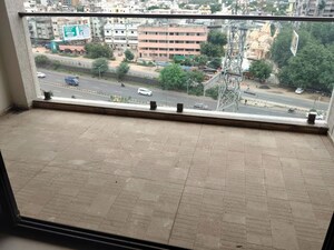 Balcony in 3 BHK Apartment at Thaltej – for Rent