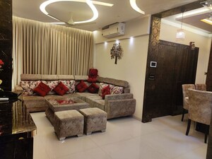 Living Room in 2 BHK Apartment at Rhythm Serenity Heights, Andheri East – for Sale