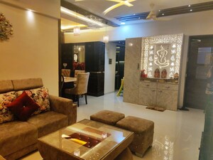 Living Room in 2 BHK Apartment at Rhythm Serenity Heights, Andheri East – for Sale