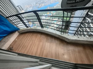 Balcony in 2.5 BHK Apartment at Adhiraj Gardens, Kharghar – for Rent