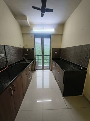 Kitchen in 2.5 BHK Apartment at Adhiraj Gardens, Kharghar – for Rent