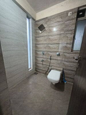 Bathroom in 2.5 BHK Apartment at Adhiraj Gardens, Kharghar – for Rent