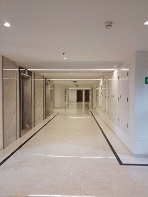 Building Lobby in 2 BHK Apartment at LnT Elixir Reserve, Powai – for Rent