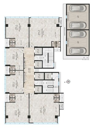 Floor Plan in  Office Space at Goregaon East – for Rent