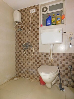 Bathroom in 1 BHK Apartment at Salangpur Salasar Aavatar, Mira Road – for Rent