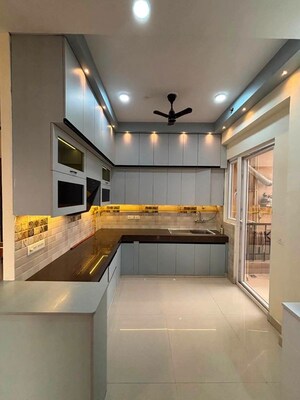 Kitchen in 3 BHK Apartment at Trident Embassy, Sector 1 Greater Noida – for Rent