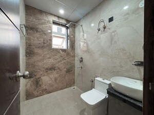Bathroom in 3 BHK Builder Floor at Dlf Phase I – for Rent