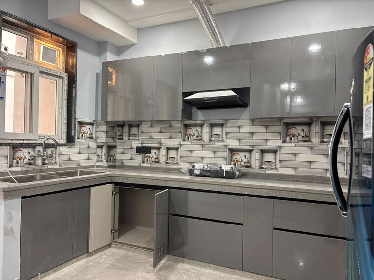 Kitchen, dlf phase i 3 Bedroom 1580 Sq.Ft. Builder Floor In Dlf Phase I Gurgaon 10622731