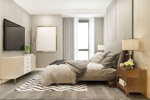 Bedroom in 2 BHK Apartment at SN Janai Heritage, Dadar West – for Sale