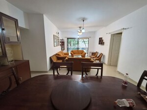Living Room in 3 BHK Apartment at Clover Acropolis, Viman Nagar – for Rent