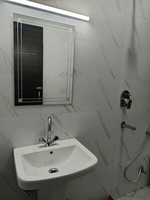 Bathroom in 2 BHK Builder Floor at Malviya Nagar – for Rent