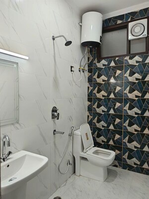 Bathroom in 2 BHK Builder Floor at Malviya Nagar – for Rent