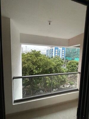 Balcony in 2 BHK Apartment at Kanifnath Archana Paradise, Mohammadwadi – for Rent