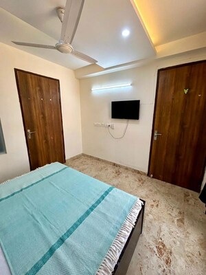 Bedroom in 1 BHK Builder Floor at Sector 52 – for Rent