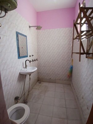 Bathroom in 3 BHK Builder Floor at Ip Colony – for Rent