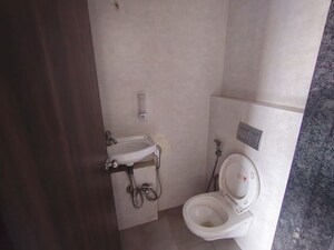 Bathroom in 1 BHK Apartment at Lodha Crown Quality Homes, Majiwada – for Rent