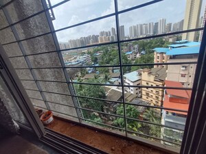 Balcony in 1 BHK Apartment at Lodha Crown Quality Homes, Majiwada – for Rent