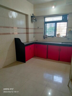 Kitchen in 1 RK Apartment at Satyanarayan CHS, Chunabhatti – for Rent